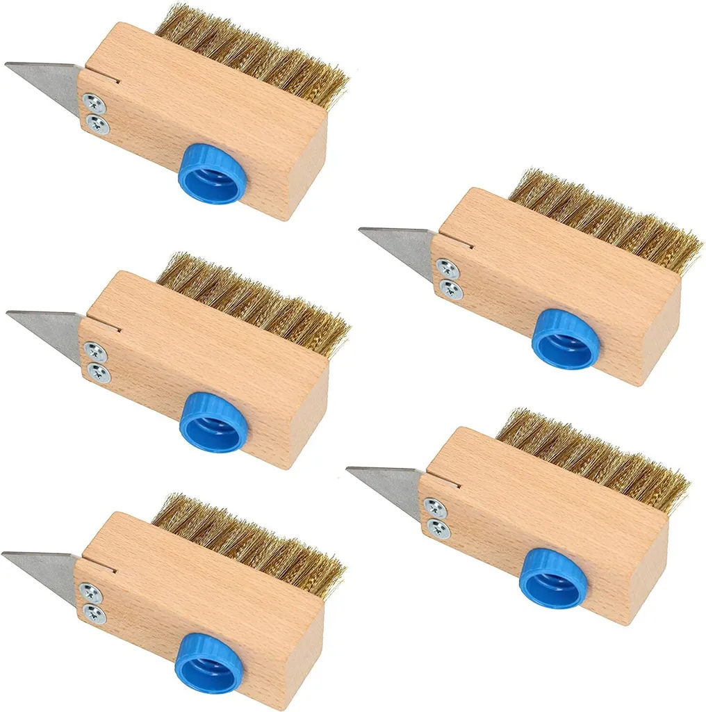 Spazzola per Giunti KOTARBAU Acciaio 40mm - Set 5 Ricambi Professionali