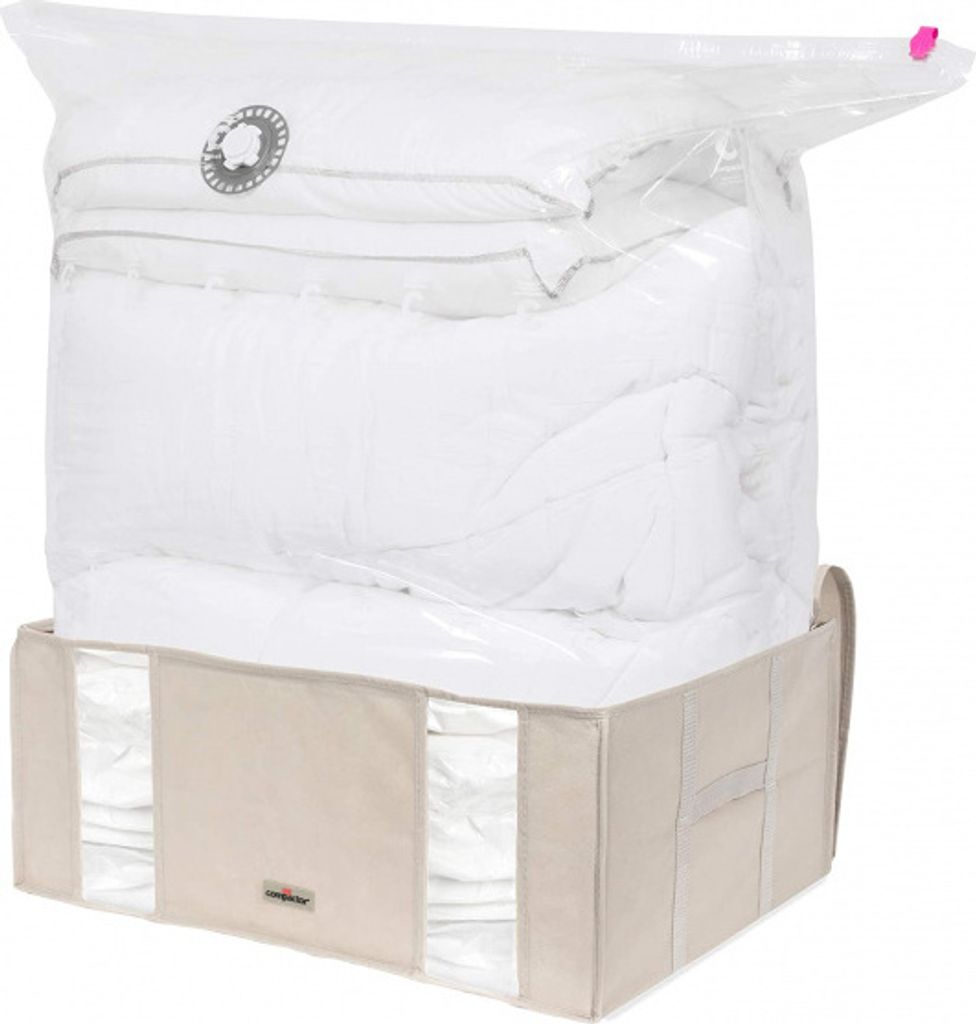 vakuum-Aufbewahrungsbehälter Polypropylen beige 210 Liter Produktbild 