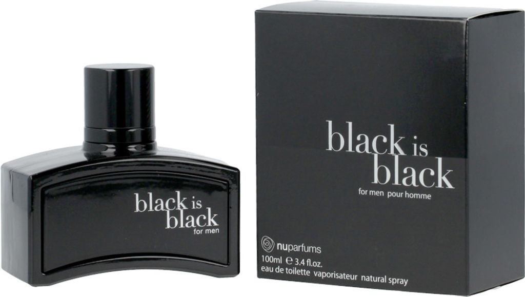 Nu Parfums Black Is Black EdT 100ml für Männer