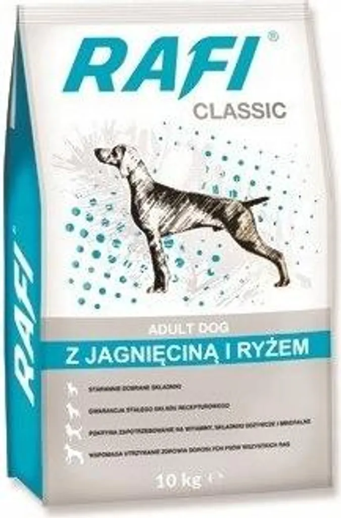 Cibo Secco Rafi Classic Cane Adulto Agnello e Riso 10 kg | Completo - 2
