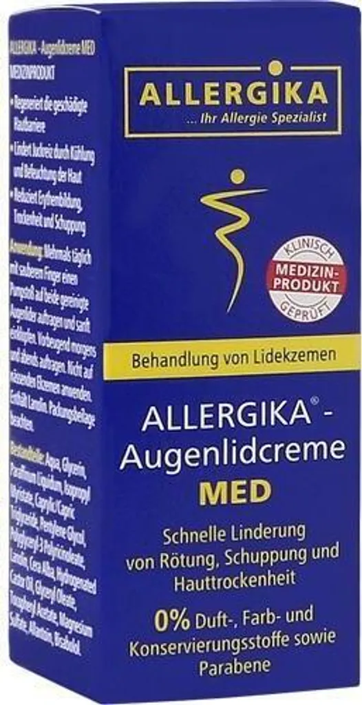 Allergika Crema Palpebrale Med 15ml - Sollievo Eczema e Dermatite