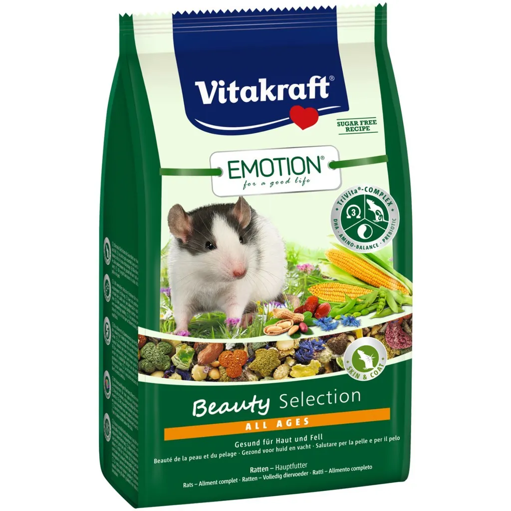 Vitakraft Emotion Beauty Selection Ratti 600g - Dieta Professionale