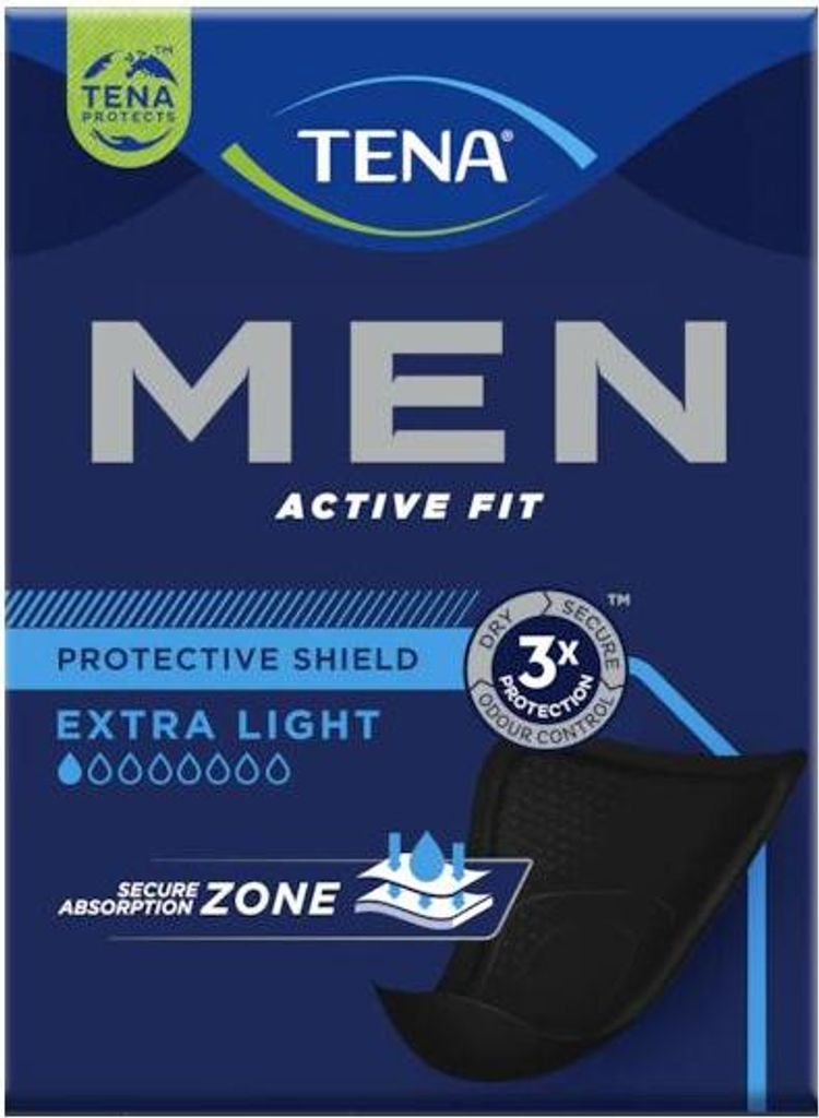 Tena Men Active Fit Level 0 - Protective Shield - 1 paquet Image du produit 