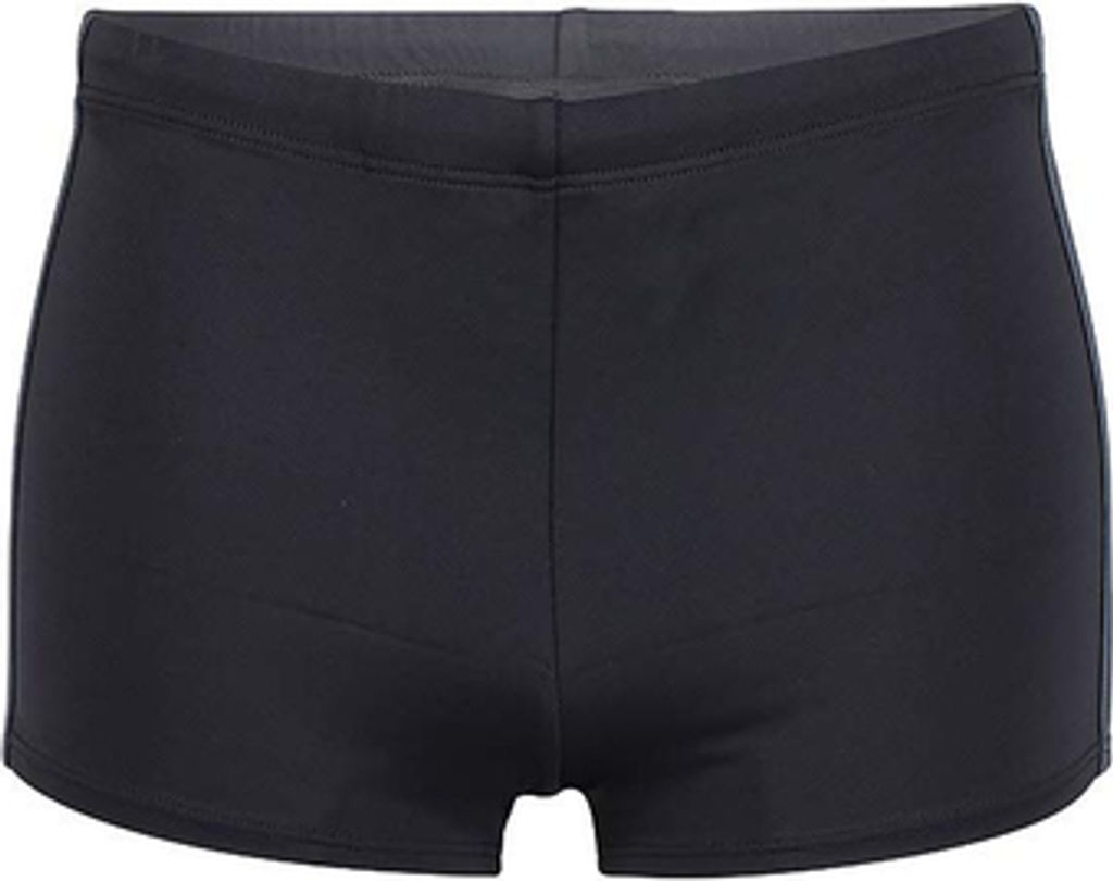 Fashy - Herren und Jugendliche Badehose Badeshorts, rot schwarz