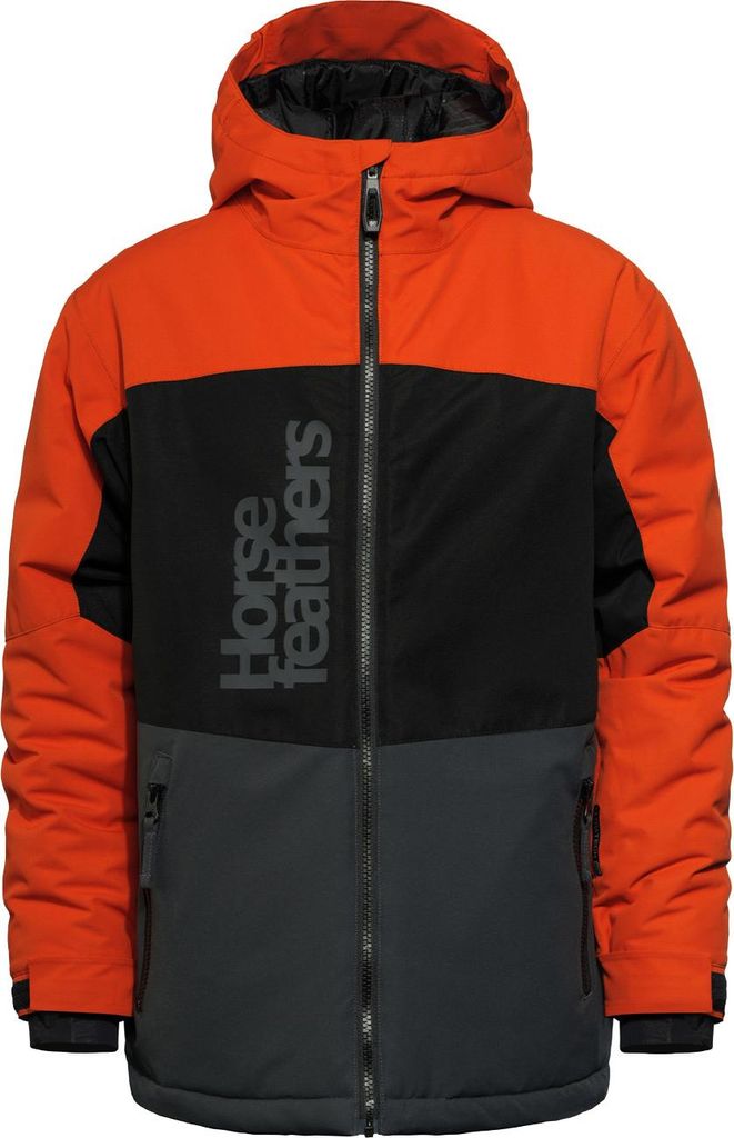 Horsefeathers Kinder Ski- Snowboardjacke JUNO YOUTH JACKET, Größe:L, Farben:lava red