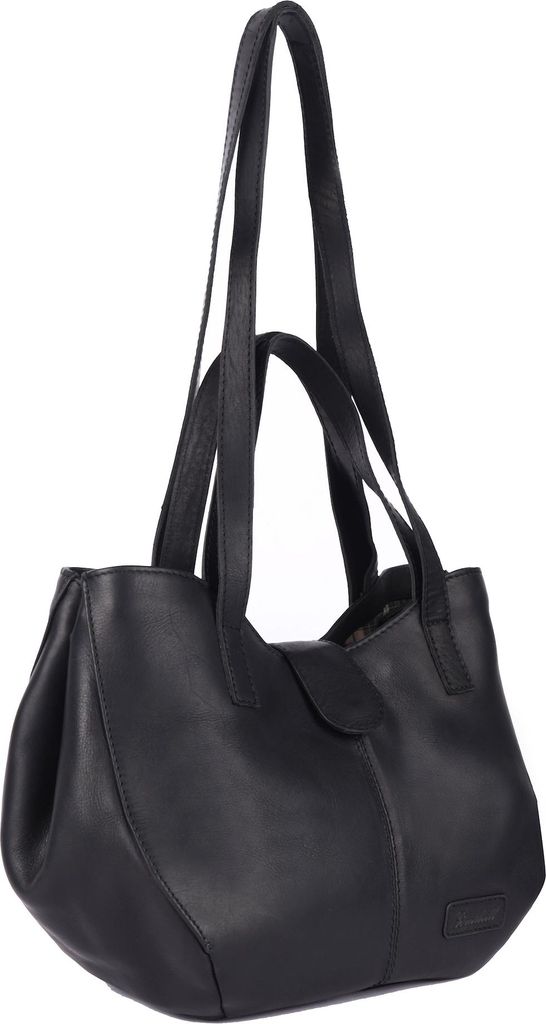 Benthill Damen Handtasche Leder - Shopper aus weichem hochwertigem Echtleder - Vintage Fashion Bag Beutel - Umhängetaschen - Schultertasche
