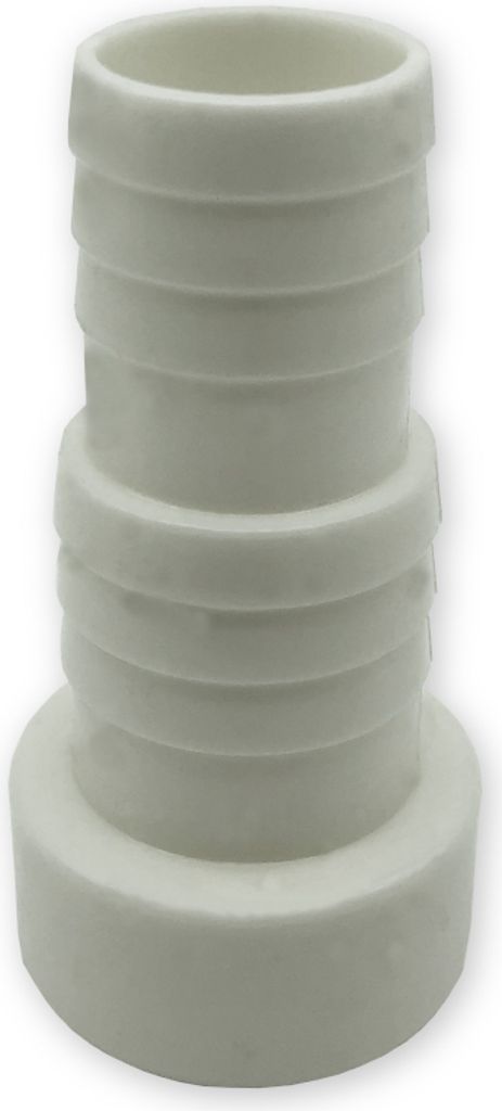 Druckschlauchtülle | Ø 50 mm | Klebestutzen 38 X 32 mm | gerippt