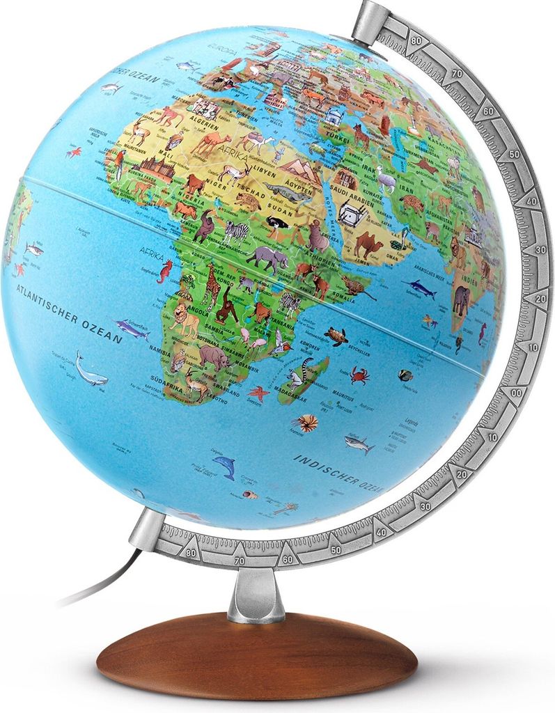Räthgloben.globe lumineux pour enfants(KI 3010) Image du produit 