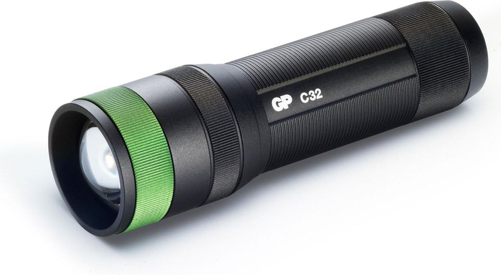 Taschenlampe GP C32 300lumen inkl. 3x AAA 1,5V Batterien Produktbild 