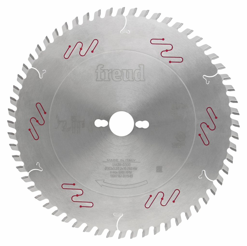 Freud Zuschnitt- Kreissägeblatt - 303 x 3.2/2.2 x 30 Z60 HDF