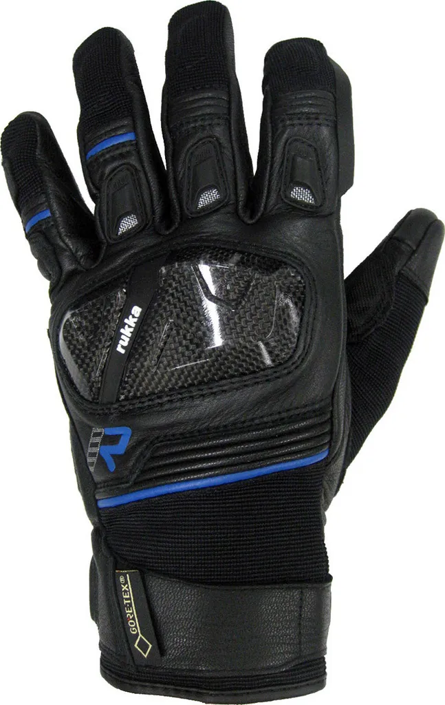 Gants moto homologués Rukka Ceres 2.0 Gore-Tex noir bleu taille 7