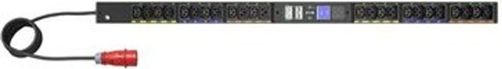 Eaton EVSWF316A, Gendert, 22.5U, Dreiphasig, Senkrecht, Aluminium, Schwarz
