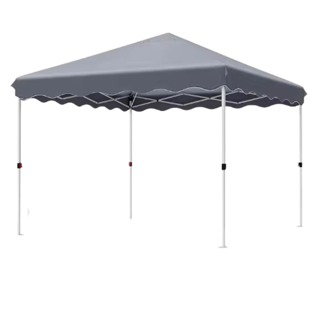 Pavillon - Pergola - Festzelt - Strandzelt - Für Terrasse, Party und Garten - 3x3 m - Schwarz