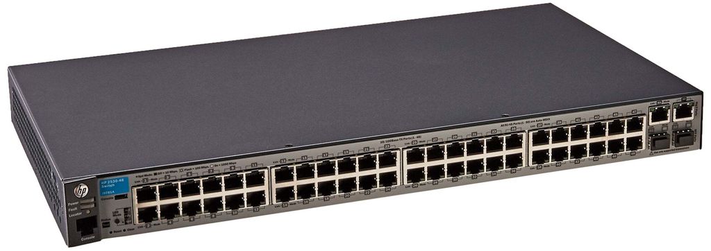 HPE Aruba Networking Aruba 2530-48, Commutateur géré, L2, Image du produit 