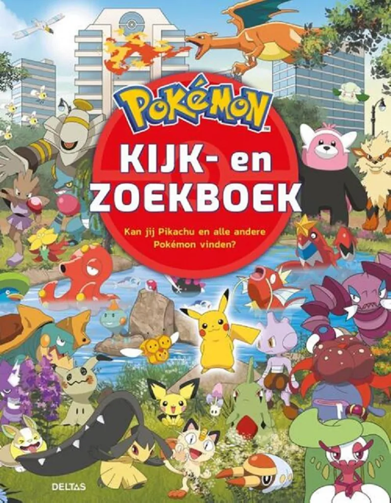 Cadeau Pokemon - Livre de Recherche Deltas pour occuper vos enfants