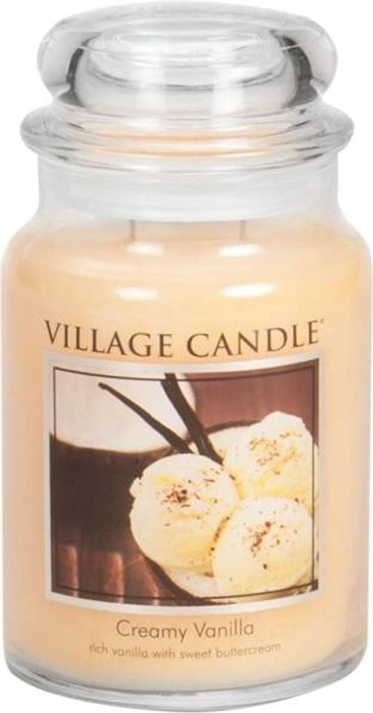 Village Candle Candela profumata Creamy Vanilla giara Immagine del prodotto 