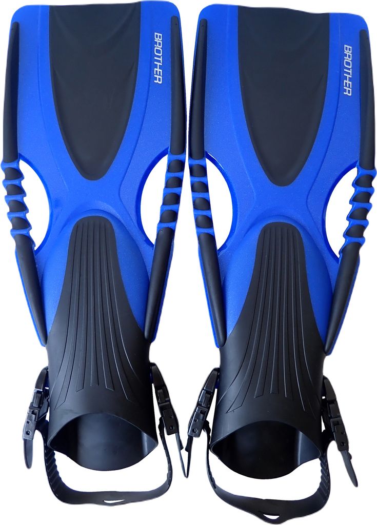 Deltaflossen mit Gürtel 40/43 blau