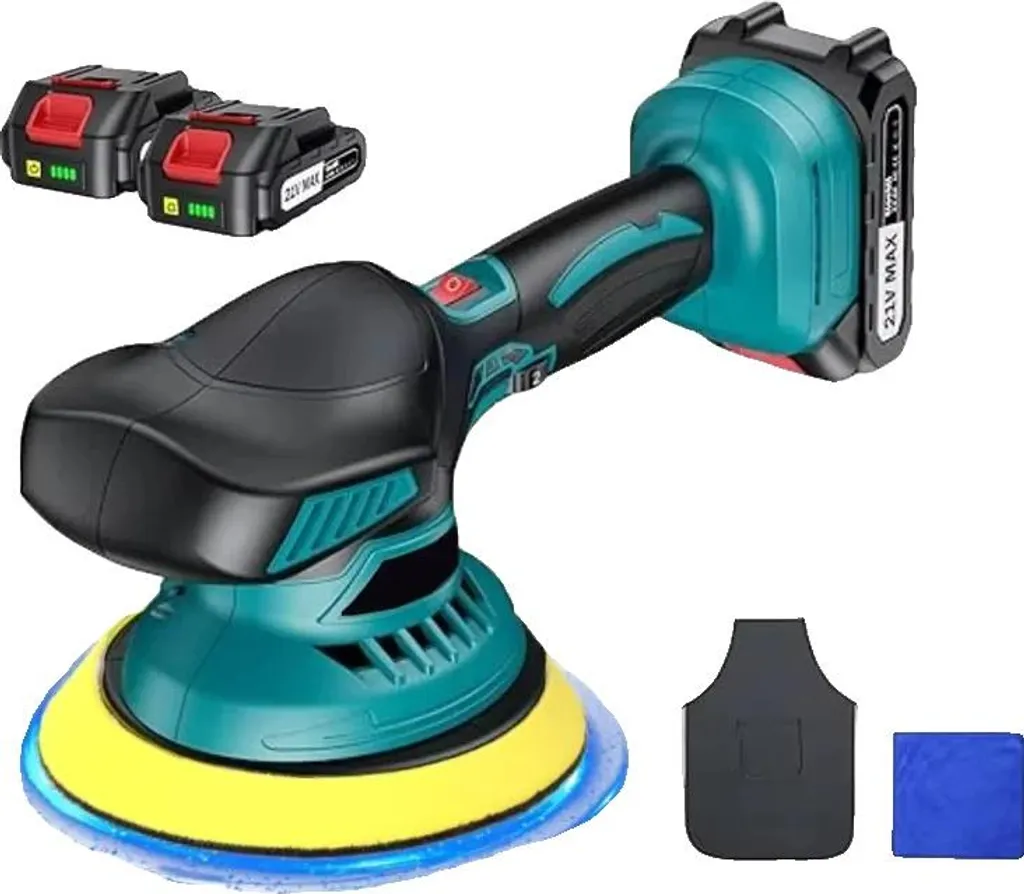Lucidatrice a batteria, velocità regolabile, alta efficienza, E 6 marce