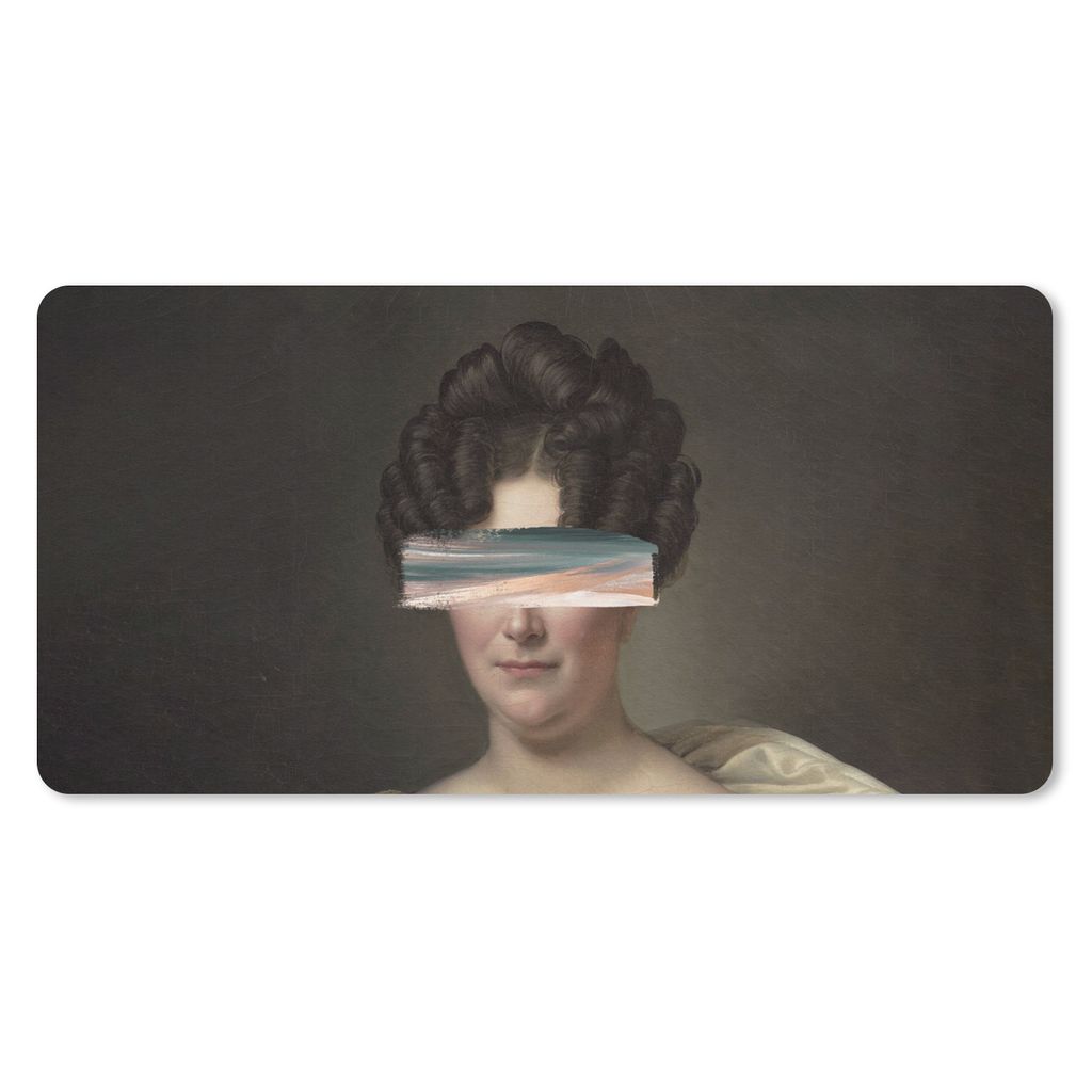 MuchoWow Mauspad Mousepad Kunst - Alte Meister - Malerei 60x30 cm - Mousepads - Maus Mat - Pad - Mausunterlage - Nachhaltig