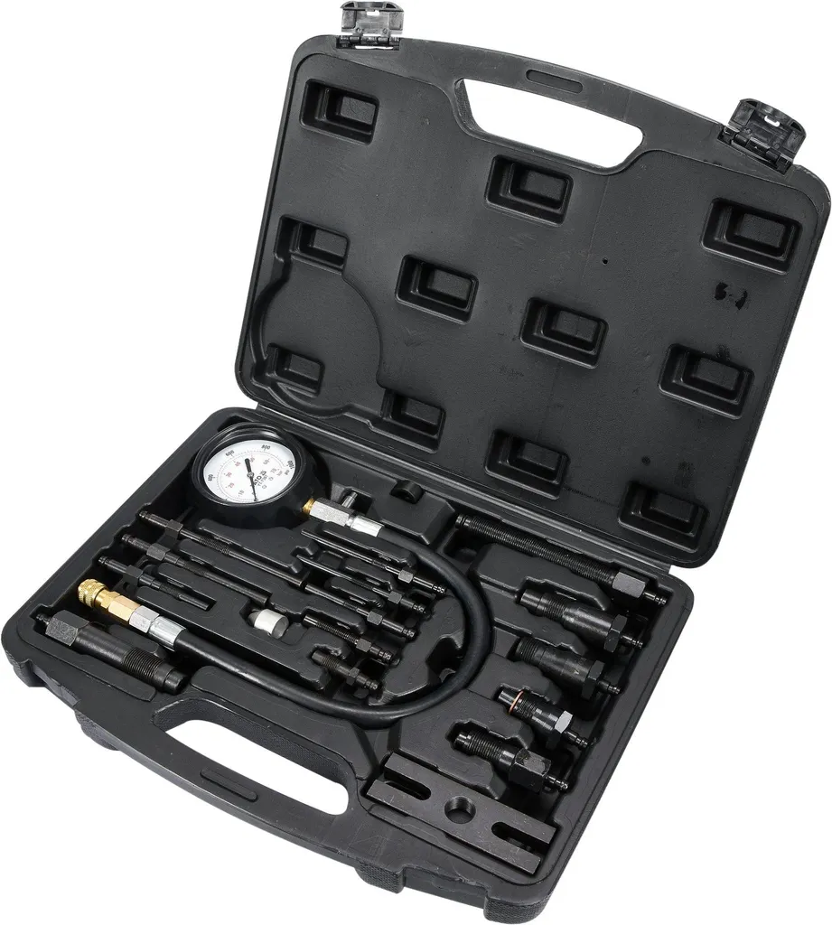 Testeur de compression diesel professionnel coffret complet 16 outils