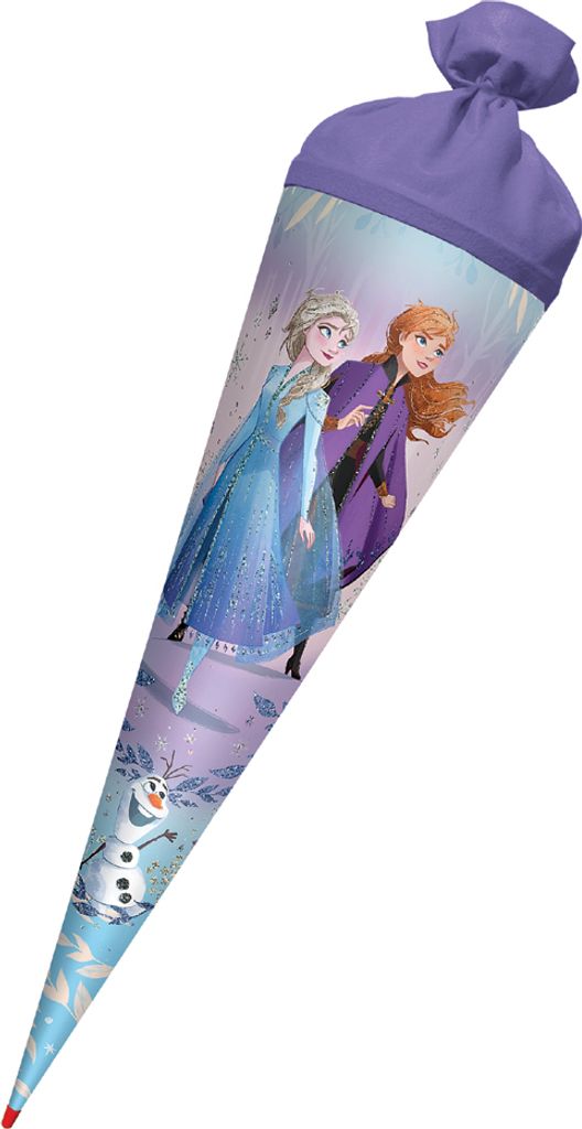 ROTH Motiv-Schultüte "Disney Frozen" rund 700 mm Glitter Produktbild 