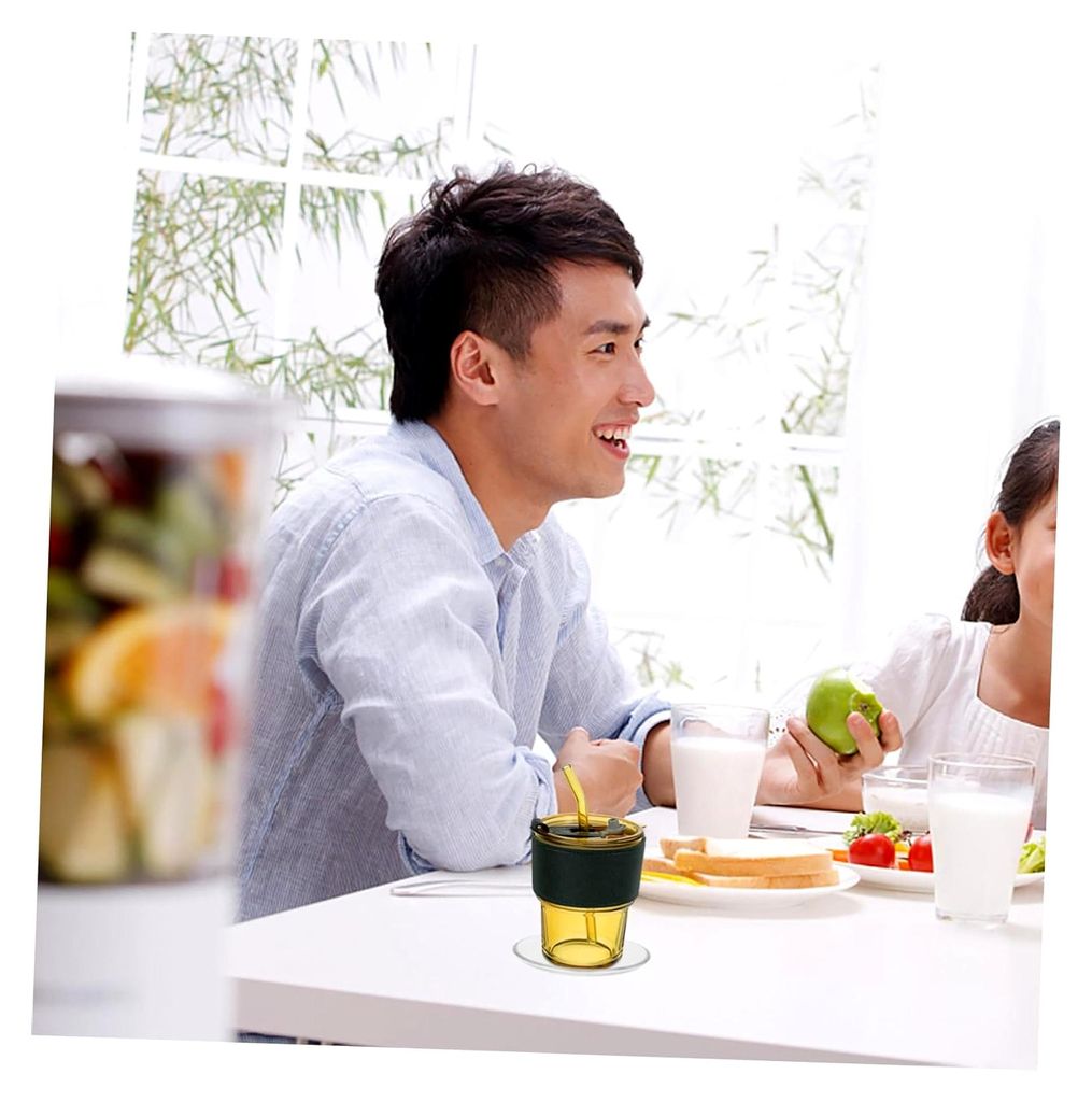 2 Stück Runde Glasuntersetzer Transparent Hitzebeständig Dekorative Snackteller für Teetassen und Kaffeegeschirr