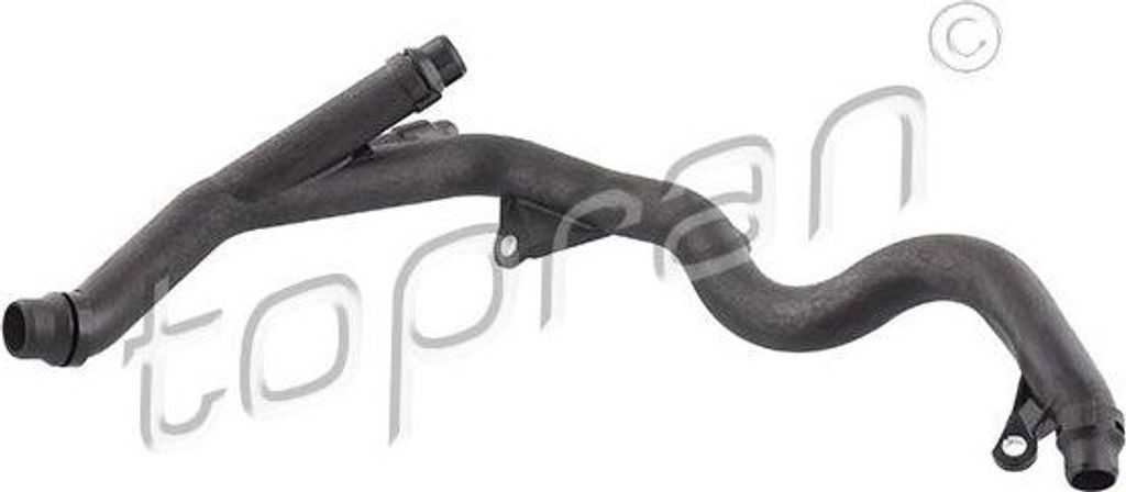 TOPRAN 502 987 Kühlmittelleitung OE 11537794611 kompatibel mit 1er E87, 3er E46, 3er E90, 3er E93, 3er E92, 3er E91, 5er E60, 5er E61, 6er E63, 6e...