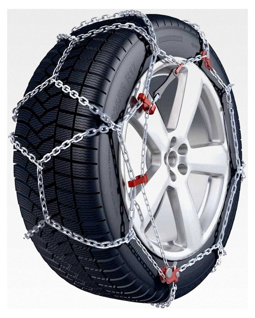 Fast-Grip 16-255/55-18 - Robuste 16mm-Schneekette für die Reifengröße 255/55 R18 - Ö-Norm (Hergestellt in Italien)