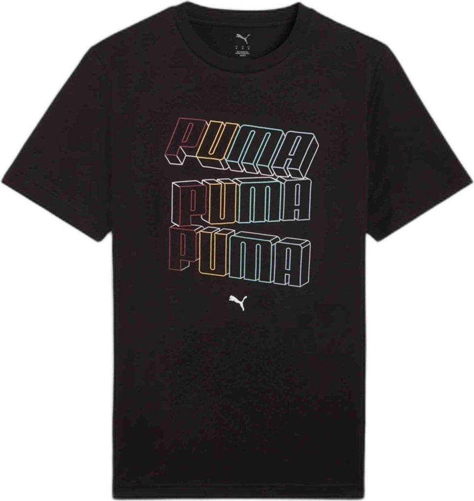 Puma T-shirt 684664-01 in Black color size 52 - 54