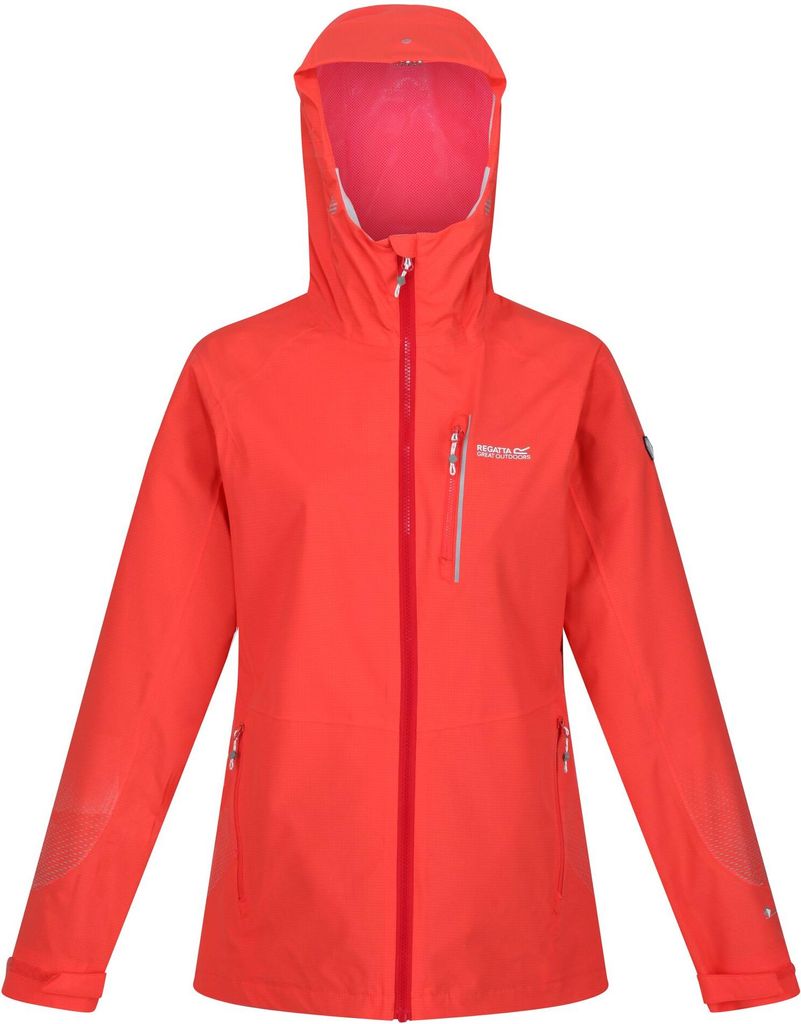 Regatta - "Highton Pro" Jacke Wasserfest für Damen RG6657 (36 DE) (Papaya)