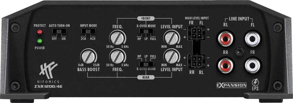 Amplificateur classe D compact Hifonics ZXR1200/4E ultra performant - 4
