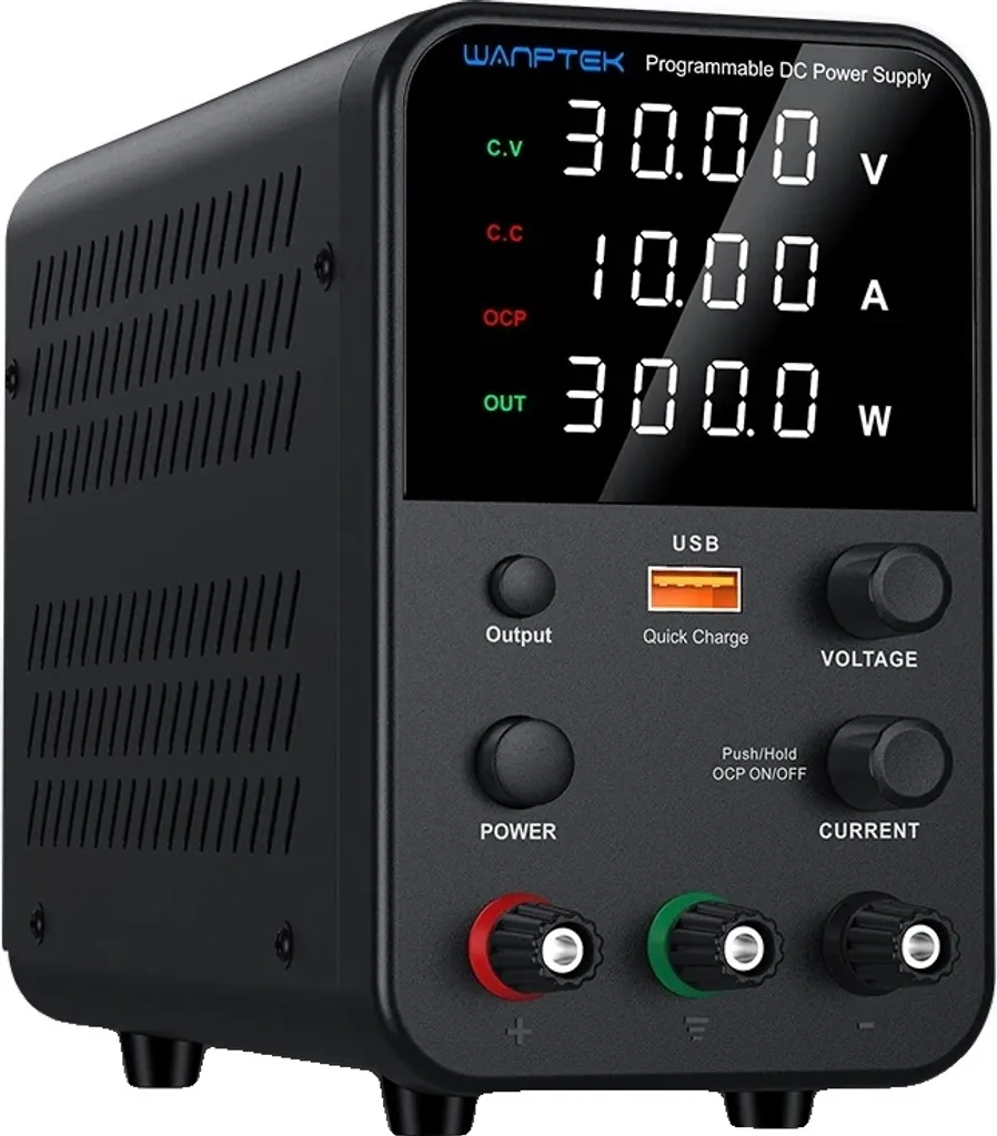 Alimentation de laboratoire stabilisée 30V 10A pour tests de circuits