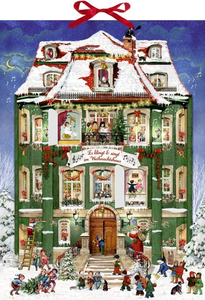 Zní a zpívá ve vánočním domě, zvukový adventní kalendář Obrázek produktu 