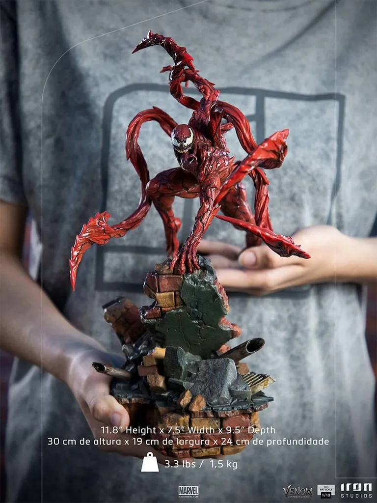 Statue Carnage Iron Studios 1/10 BDS Art Scale Venom 2 Collection 30cm