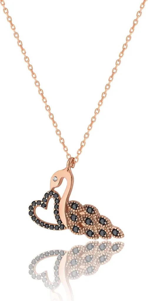 Collier Cygne Argent 925 Anti-Allergie - Bijou Durable et Brillant pour Femme