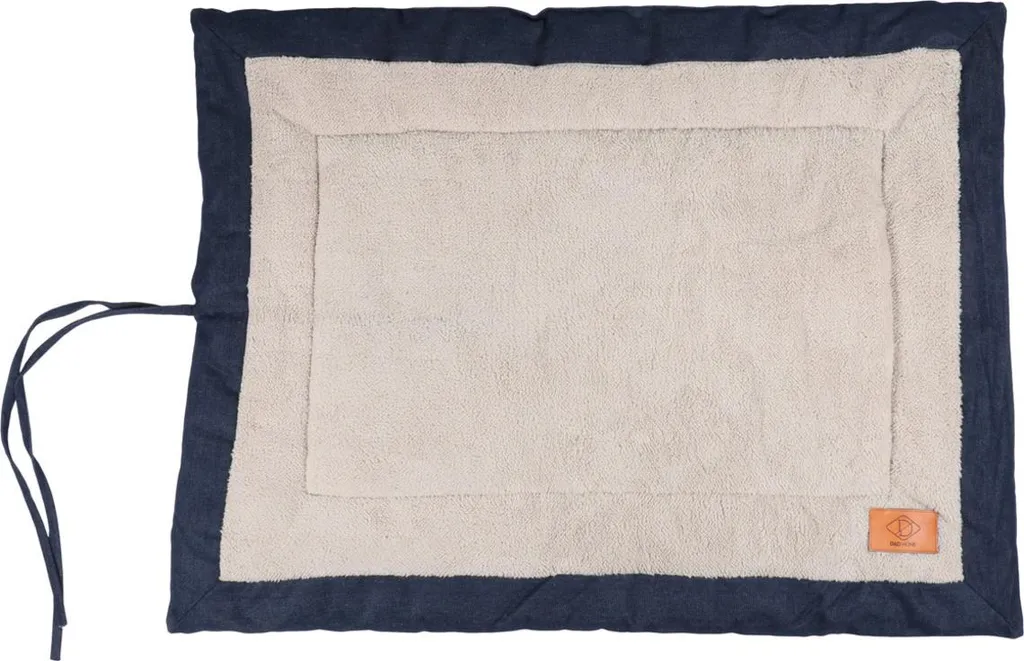 Plaid pour chien en denim D&D Comfy - Couverture douce de 80 x 60 x 2 cm