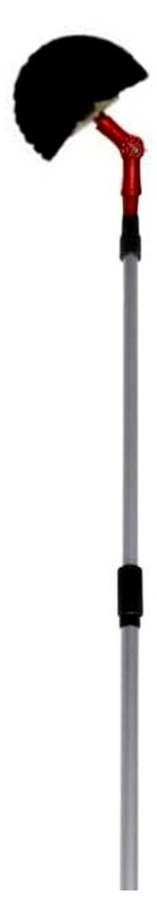 Staubbesen - Spinnenbesen - Staubbesen - Spinnenfeger - Eckbesen Rosshaar Teleskopstiel verstellbar bis 480 cm mit Schwenkkopf