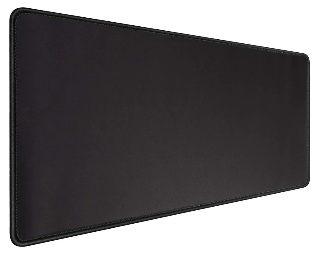 Tapis de souris gaming XXL 800x300x3mm noir en tissu lisse haute vitesse