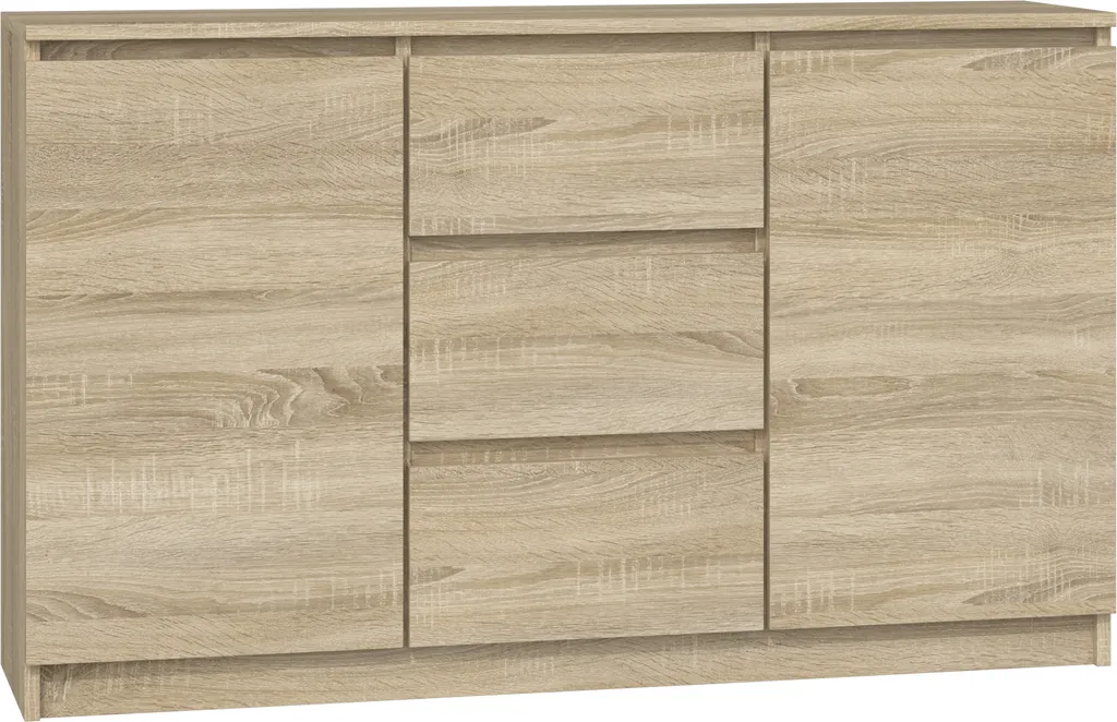 Meuble de rangement ELBE chêne sonoma : gagnez de la place facilement