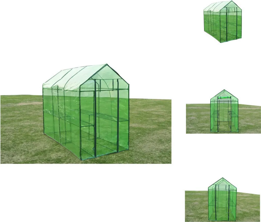 vidaXL Serre de Jardin XL en Acier - Abri de Culture Robuste et Durable