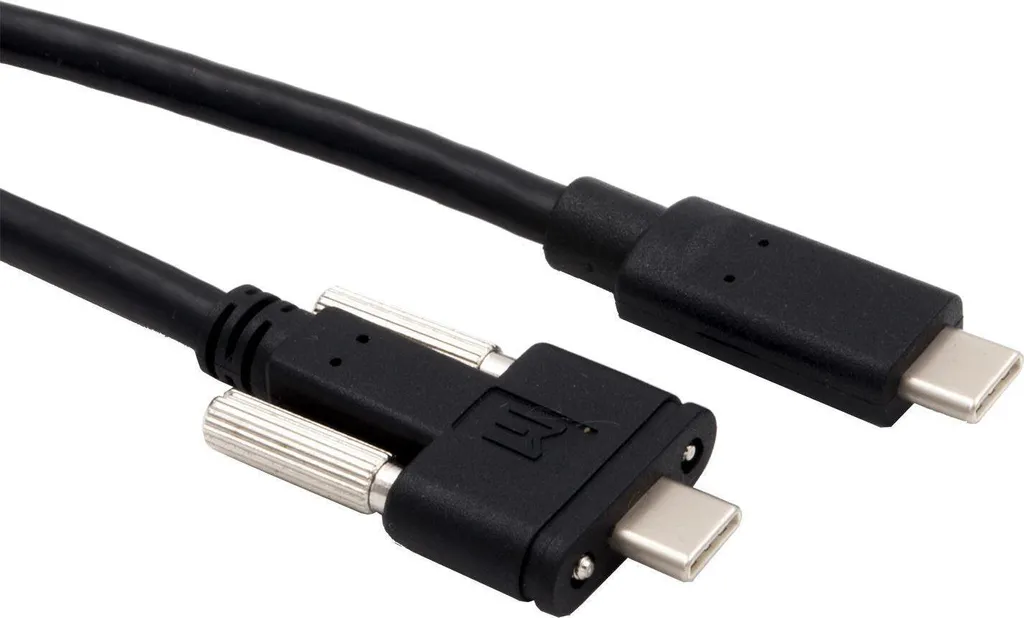Câble USB C 1m pour Disque Dur Externe et Laptop USB 3.2 Noir