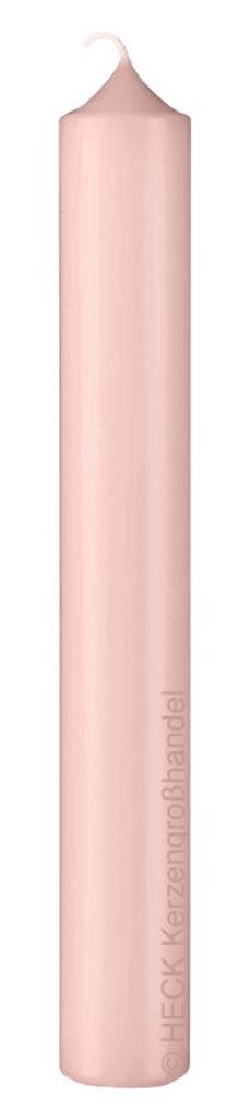 Altarkerzen Taupe Rose 25 x 4 cm, 4 Stück