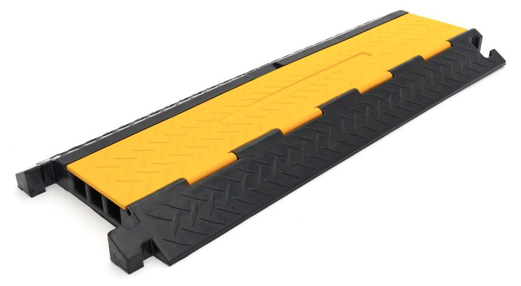 HBM 90 cm Kabelbrücke / Kabelrinne mit Klappe und 3 Kanälen