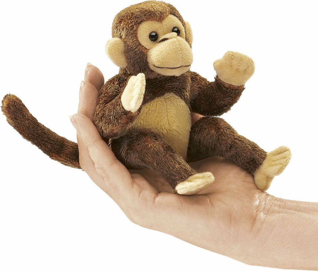 Folkmanis 2738 Fingerpuppe Affe Produktbild 