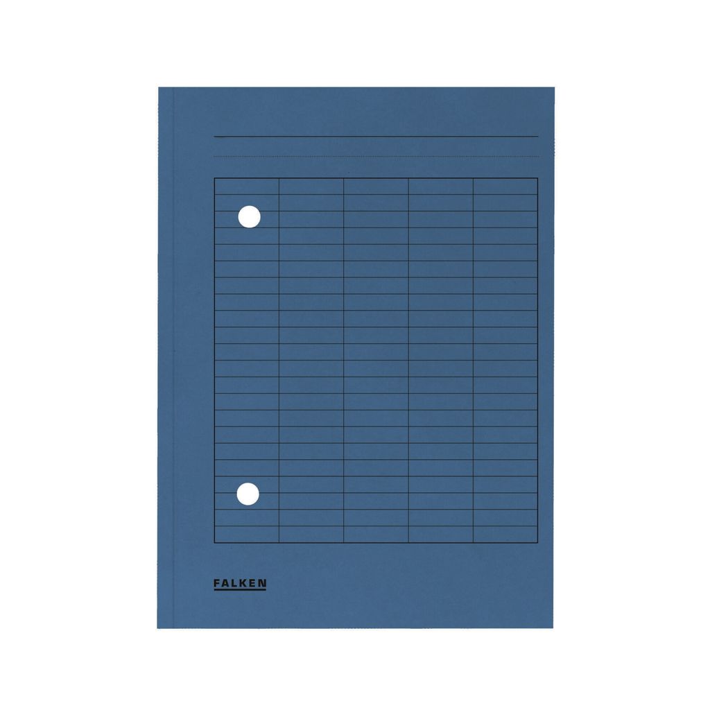 Umlaufmappe, Manila-RC-Karton, 250 g/qm, für DIN A4, blau Produktbild 