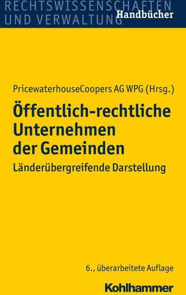 Öffentlich-rechtliche Unternehmen der Gemeinden