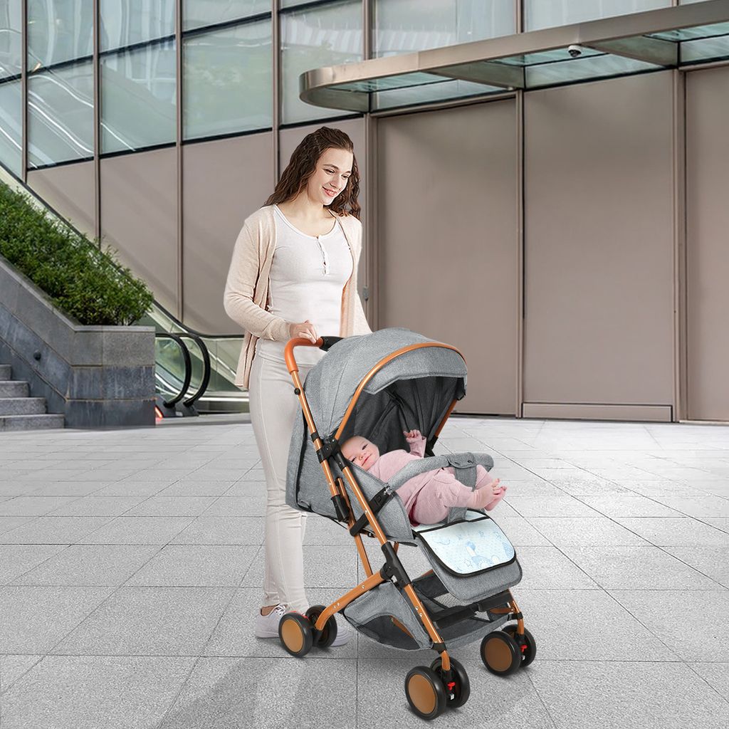 2 in1 Buggy Kinderwagen Kinderbuggy Klein Zusammenklappbar, Produktbild 5