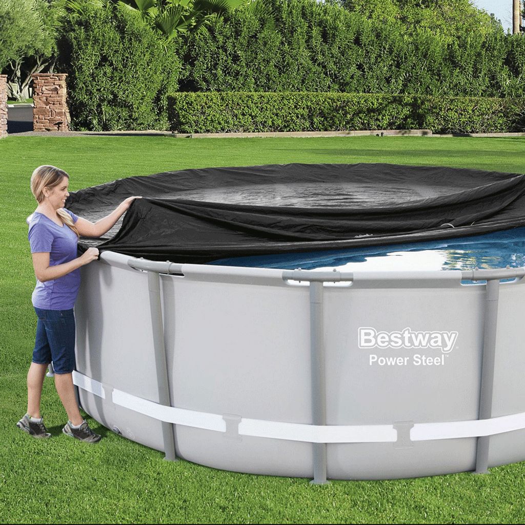 Bestway Poolabdeckung Flowclear 488 cm Produktbild 51