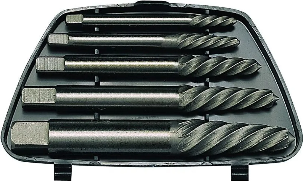 Tengtools 116930108 SE05 Set d'Extracteurs de Vis Cassées pour Ateliers