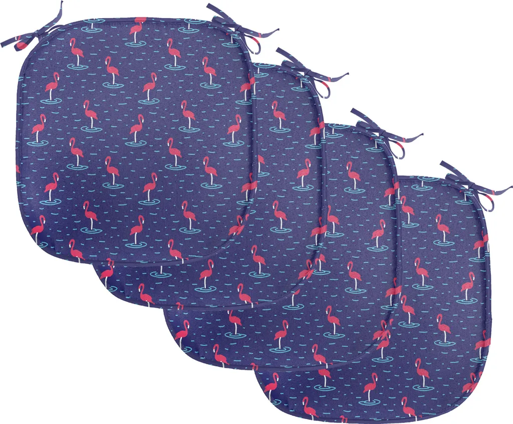 Cuscini Esterno Impermeabili ABAKUHAUS 40x40 Set 4 Fenicotteri